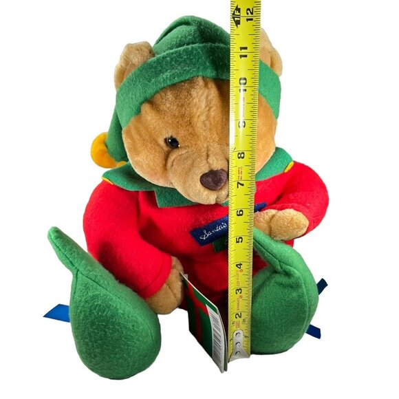 Hallmark Chris The Elf #25 Bear Plush Stuffed Animal Teddy 12" Christmas Tags - Picture 7 of 15